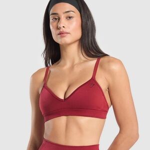Gymshark Vital Shine Sports Bra - Reps Red (Limited Edition) - Size M - SOLD OUT